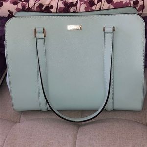NWOT Kate Spade Mint Blue Purse